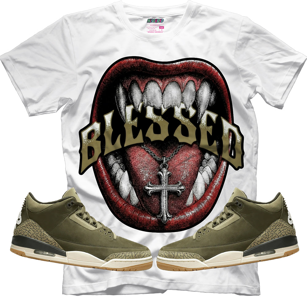 Blessed (Air Jordan 3 Family Affair) T-Shirt