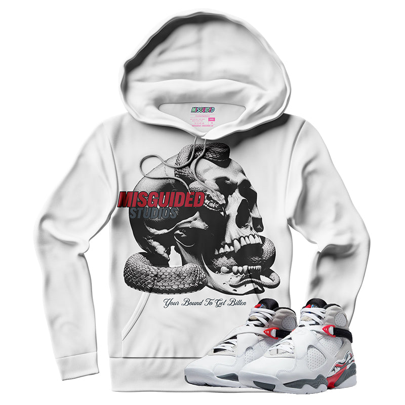 Sudadera con capucha "El amor nunca termina" (Air Jordan 4 Brick By Brick)
