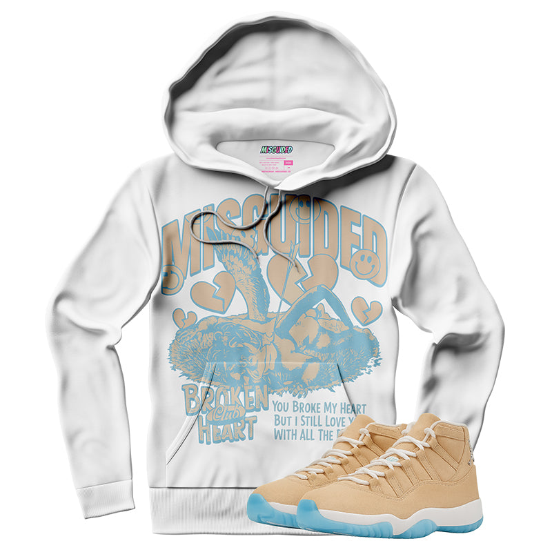 Broken Heart Club (Air Jordan 11 H Town) Hoodie