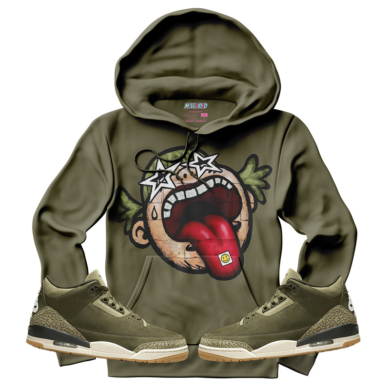 Sudadera con capucha "El amor nunca termina" (Air Jordan 4 Brick By Brick)