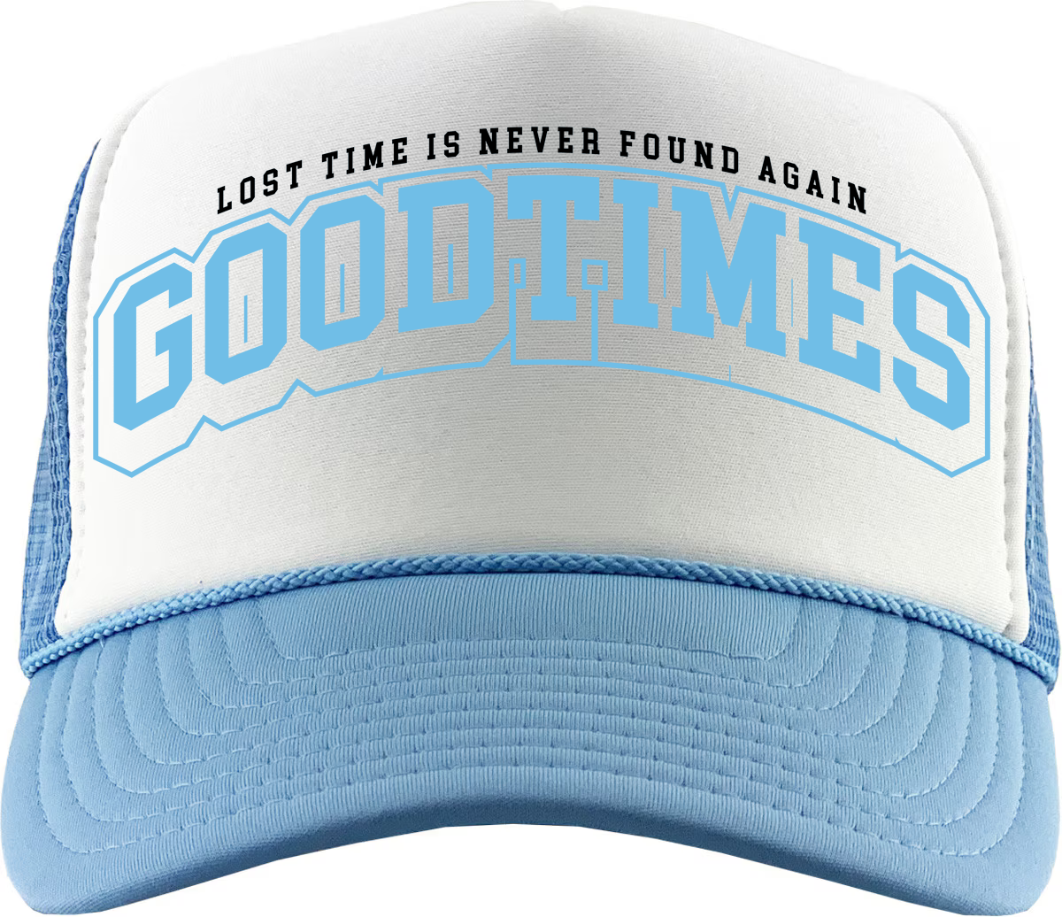Good Times (Air Jordan 11 Legend Blue) Trucker Hat