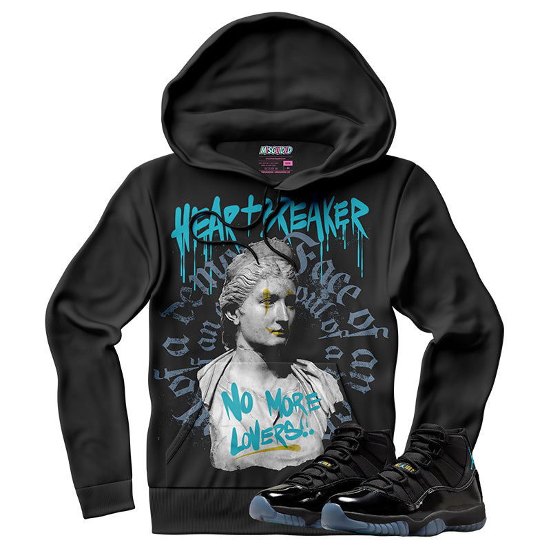 Sudadera con capucha "El amor nunca termina" (Air Jordan 4 Brick By Brick)