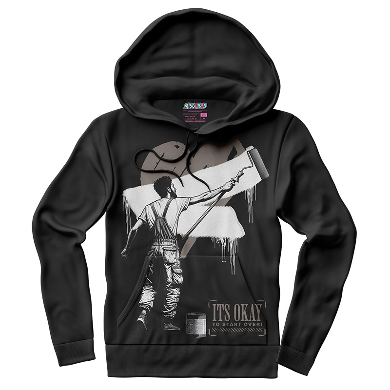 Sudadera con capucha "El amor nunca termina" (Air Jordan 4 Brick By Brick)