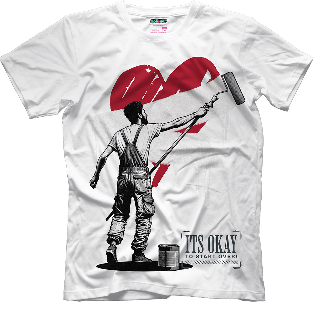 It's Okay To Start Over (Air Jordan 8 Bugs Bunny) T-Shirt