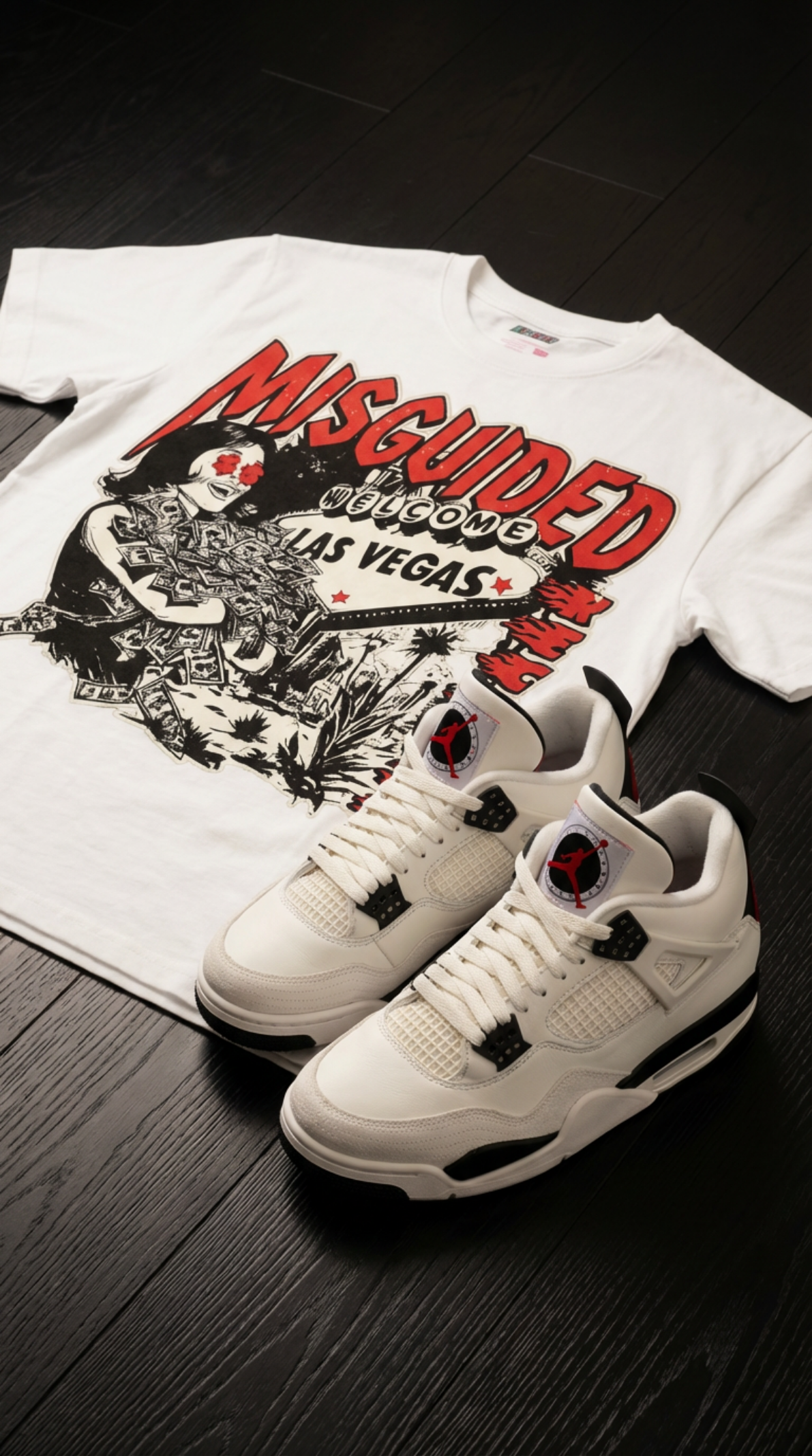 Camiseta "Mentalidad equivocada" (Air Jordan 11 Low Bred)