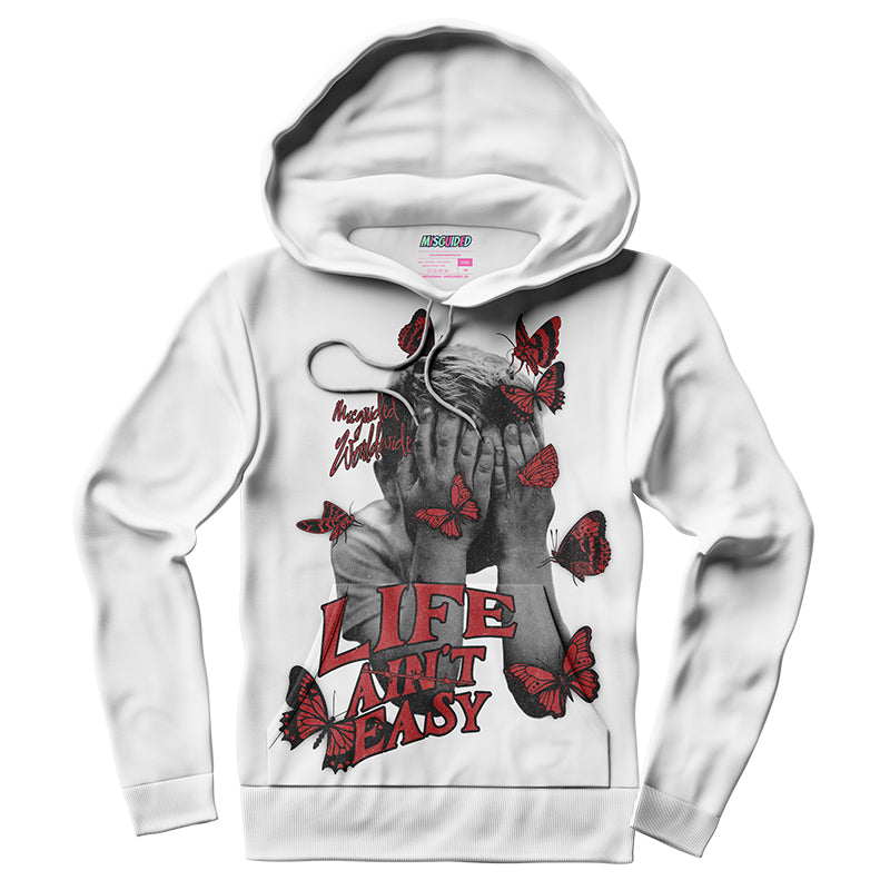 Life Ain't Easy (Air Jordan 5 Fire Red) Hoodie