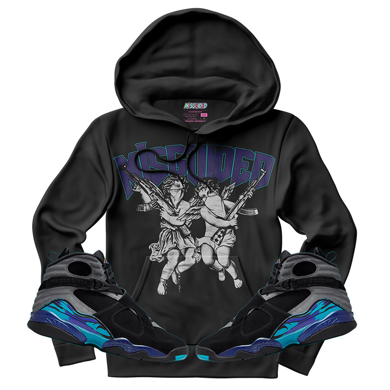 Sudadera con capucha "El amor nunca termina" (Air Jordan 4 Brick By Brick)