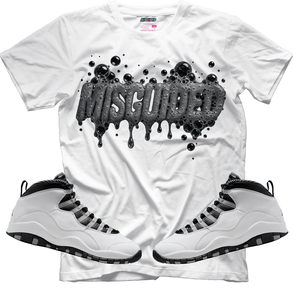 Misguided Bubblez (Air Jordan 10 Steel) T-Shirt