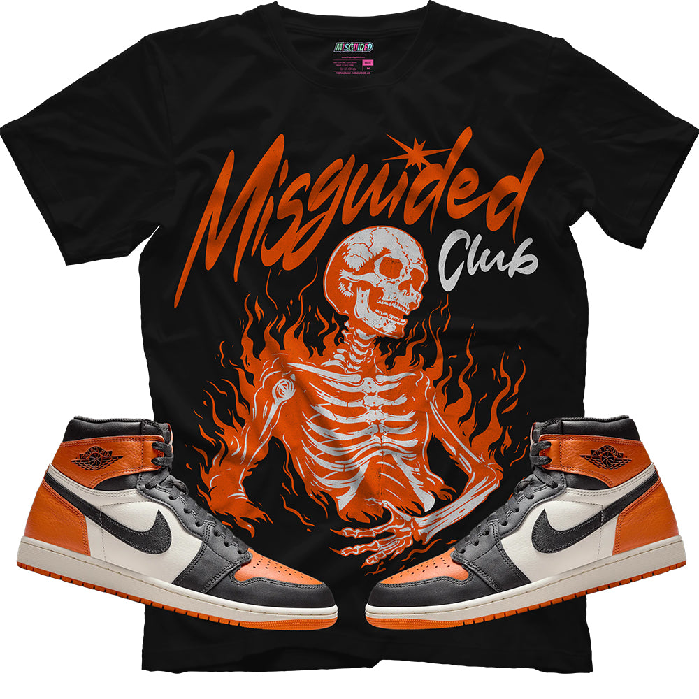 Misguided Club (Air Jordan 1 Shattered Backboard) T-Shirt