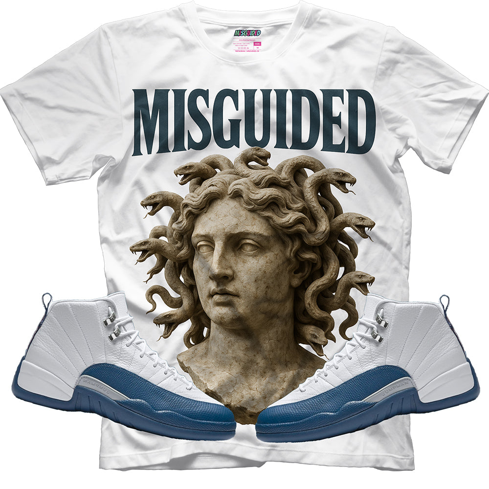 Misguided Medusa (Air Jordan 12 French Blue) T-Shirt
