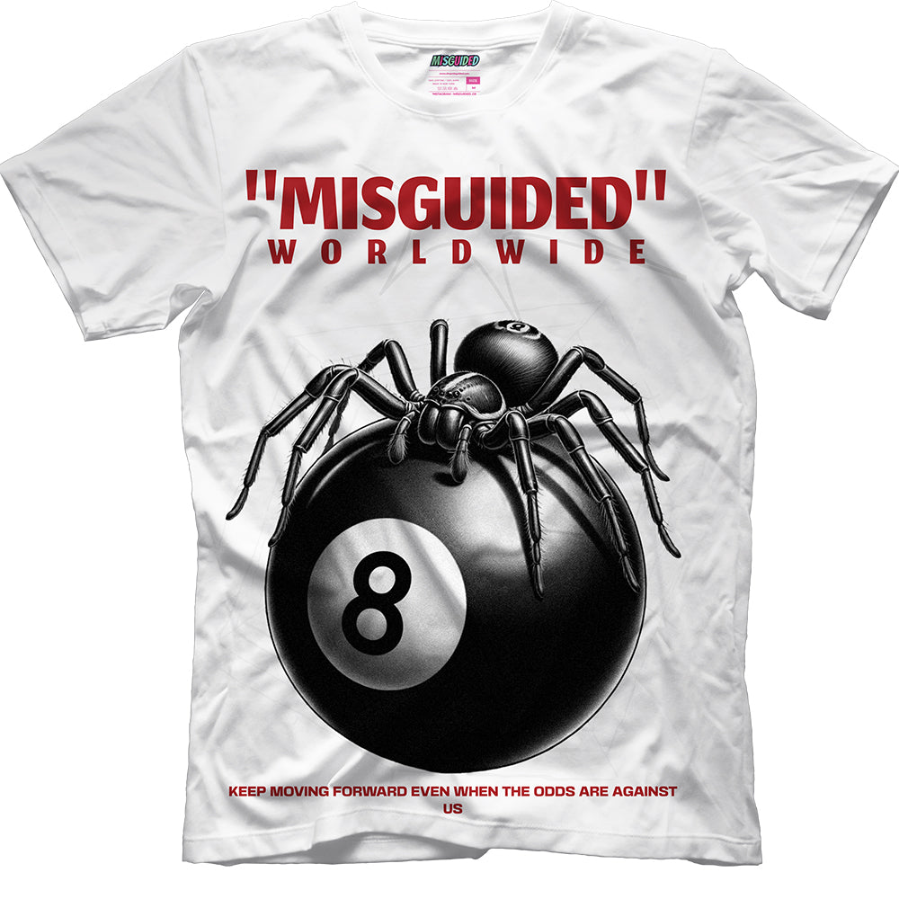 Misguided Spider (Air Jordan 5 Fire Red) T-Shirt