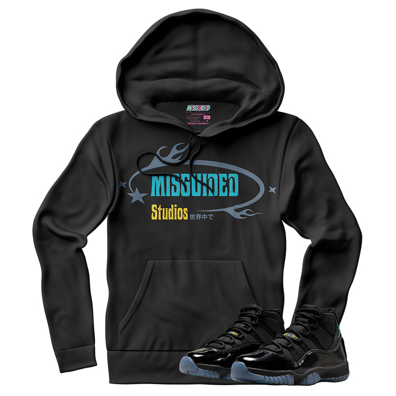 Sudadera con capucha "El amor nunca termina" (Air Jordan 4 Brick By Brick)