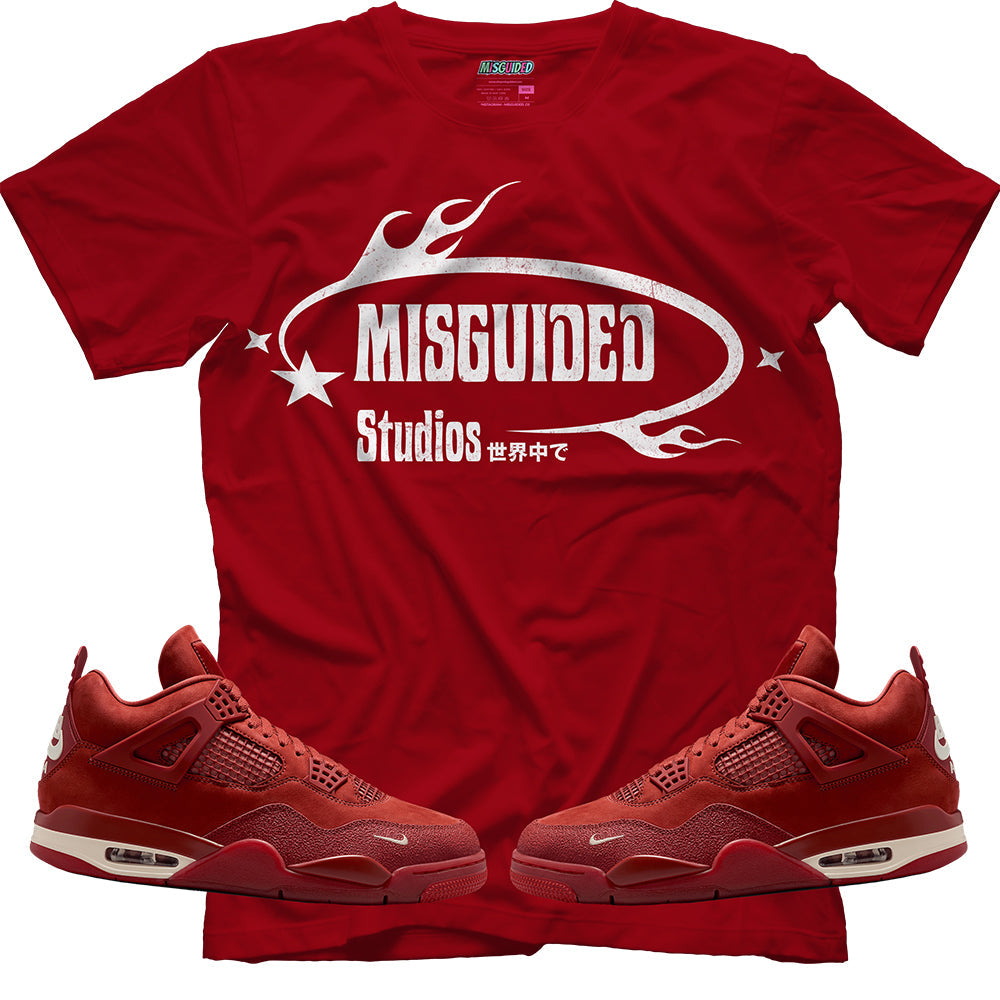 Misguided Studios (Air Jordan 4 Brick By Brick) T-Shirt