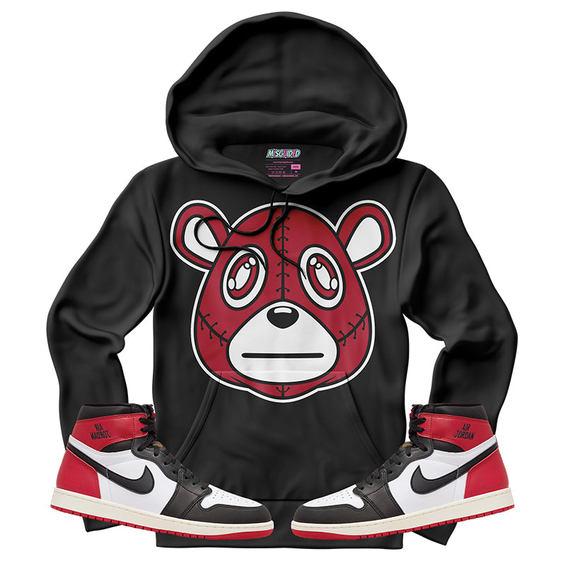 Misguided (Air Jordan 1 High OG Black Toe Reimagined) Hoodie