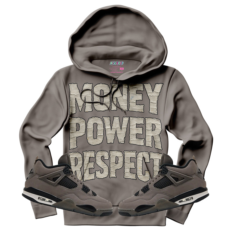 Money Power Respect (Air Jordan 4 Cave Stone) Hoodie