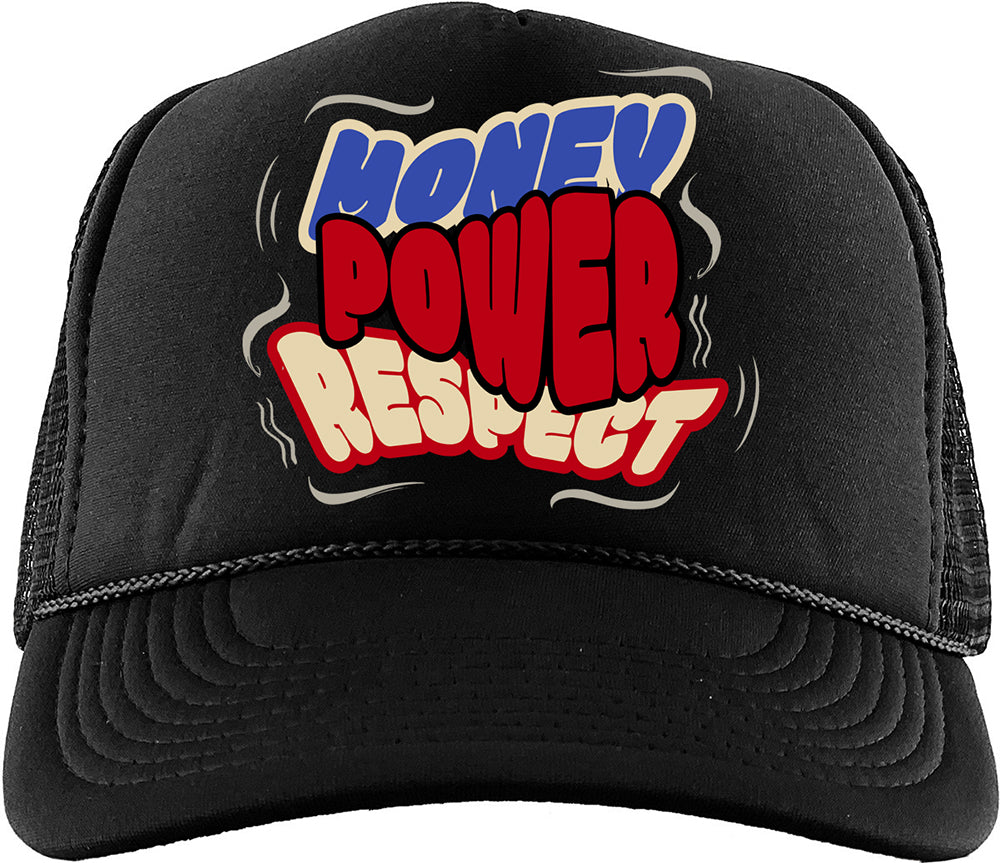Money Power Respect (Air Jordan 4 Rare Air) Trucker Hat