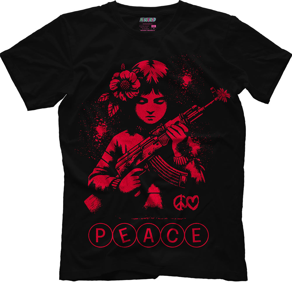 Peace (Air Jordan 12 Flu Game) T-Shirt