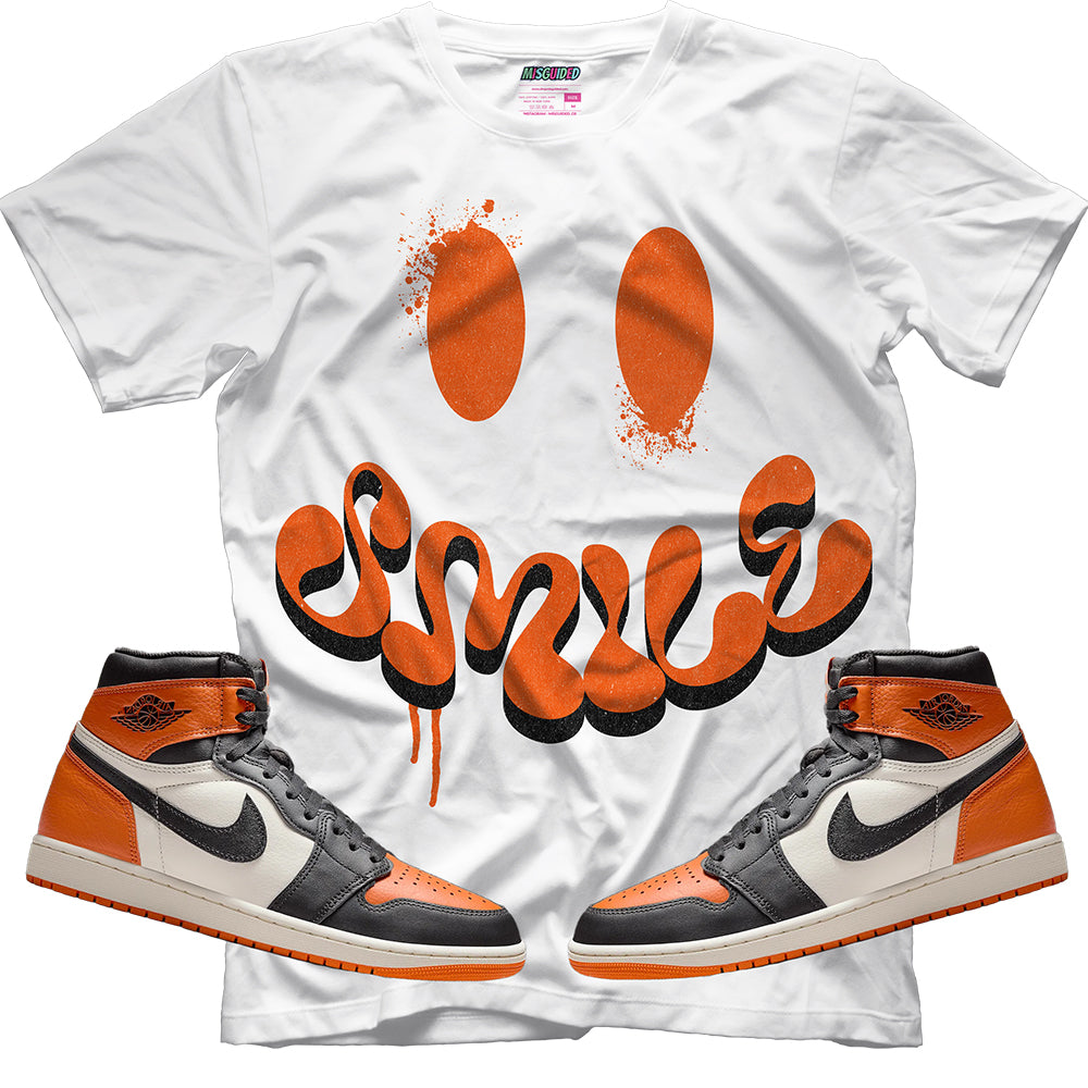 Smile (Air Jordan 1 Shattered Backboard) T-Shirt