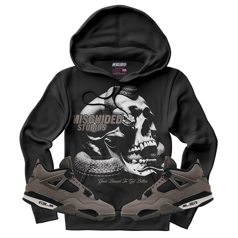 Sudadera con capucha "El amor nunca termina" (Air Jordan 4 Brick By Brick)