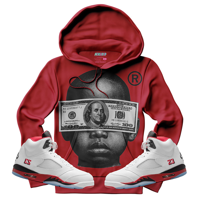 Yung Money (Air Jordan 5 Fire Red) Hoodie