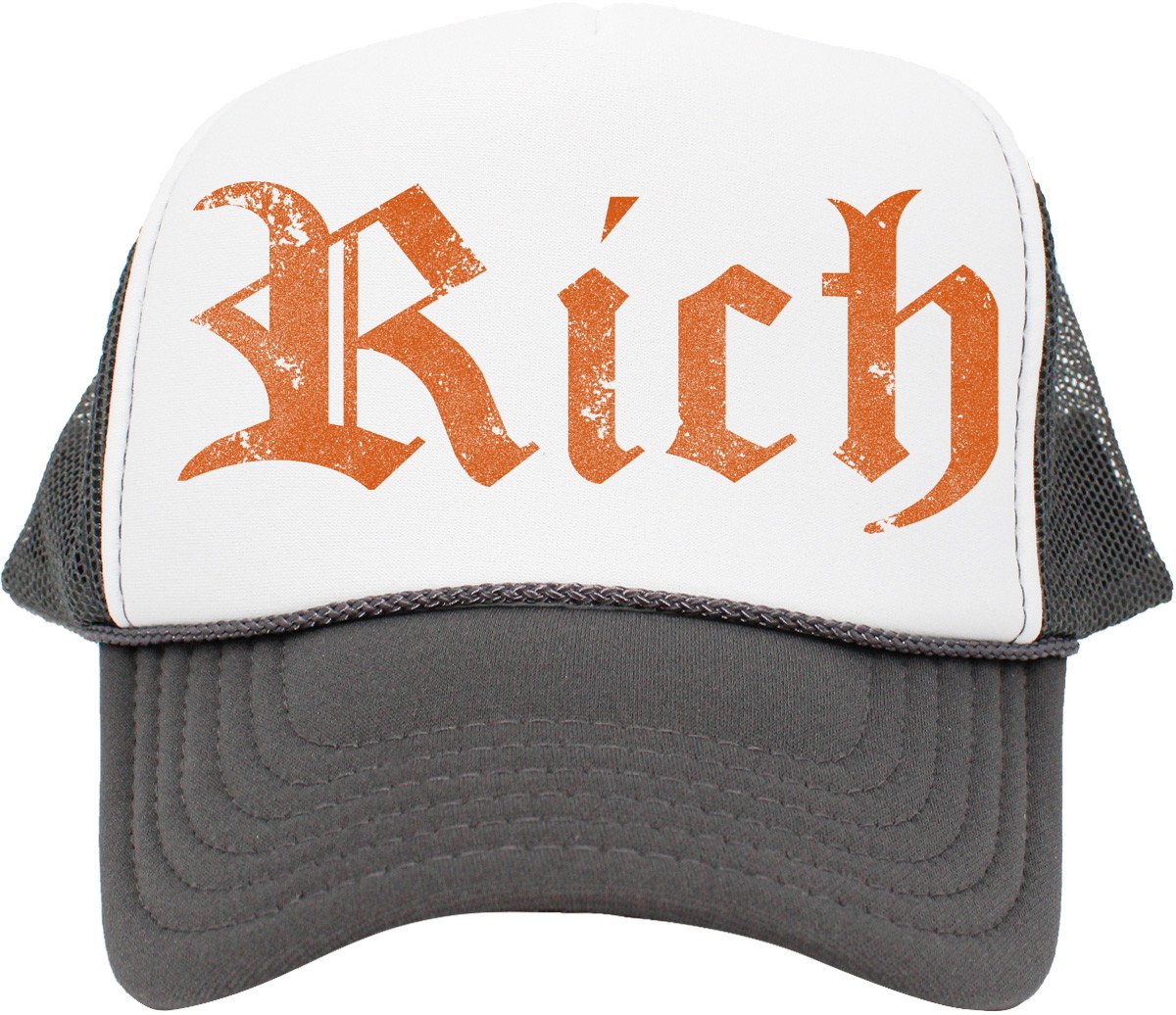 Rich (Air Jordan 3 Fear) Trucker Hat - Misguided