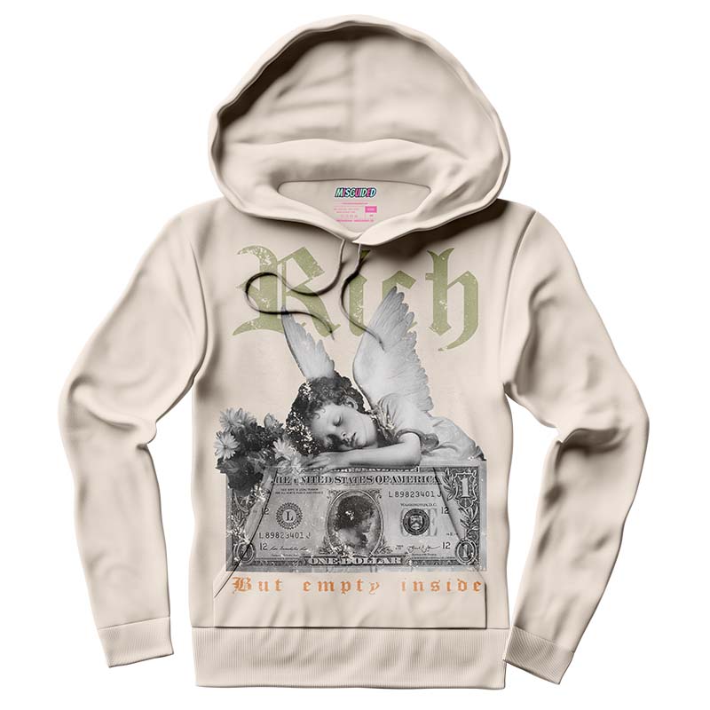 Rich But Empty Inside (AIR JORDAN 1 HIGH OG CRAFT “CELADON”) Hoodie - Misguided