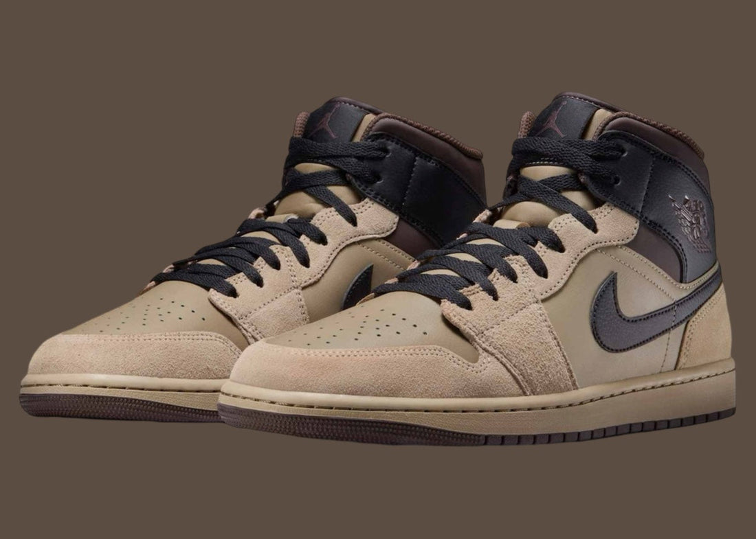 Air Jordan 1 Mid “Khaki” Releases Spring 2025