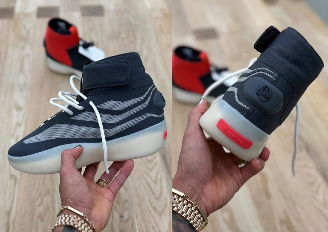 Jerry Lorenzo Shares Derrick Rose x adidas Fear of God Athletics II Basketball Sample