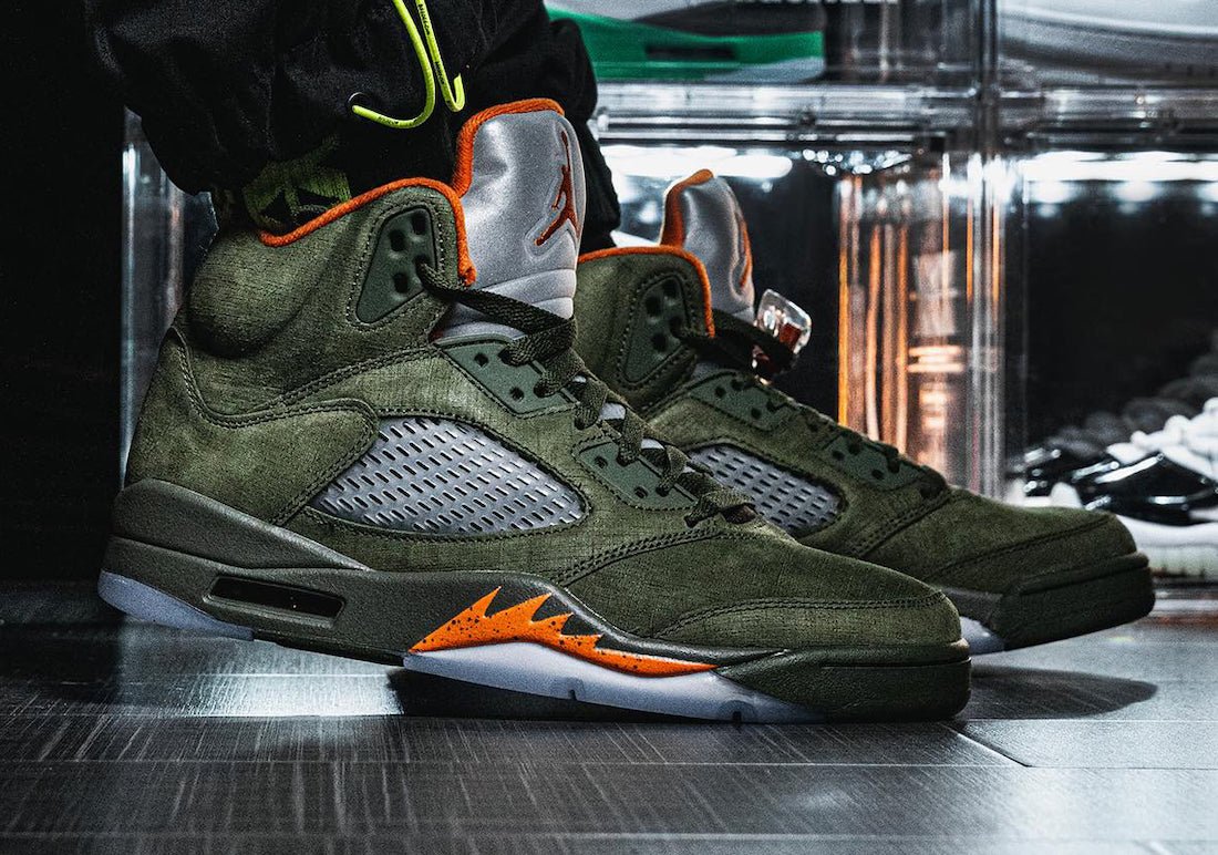 First Look: Air Jordan 5 “Olive” (2024) - Misguided