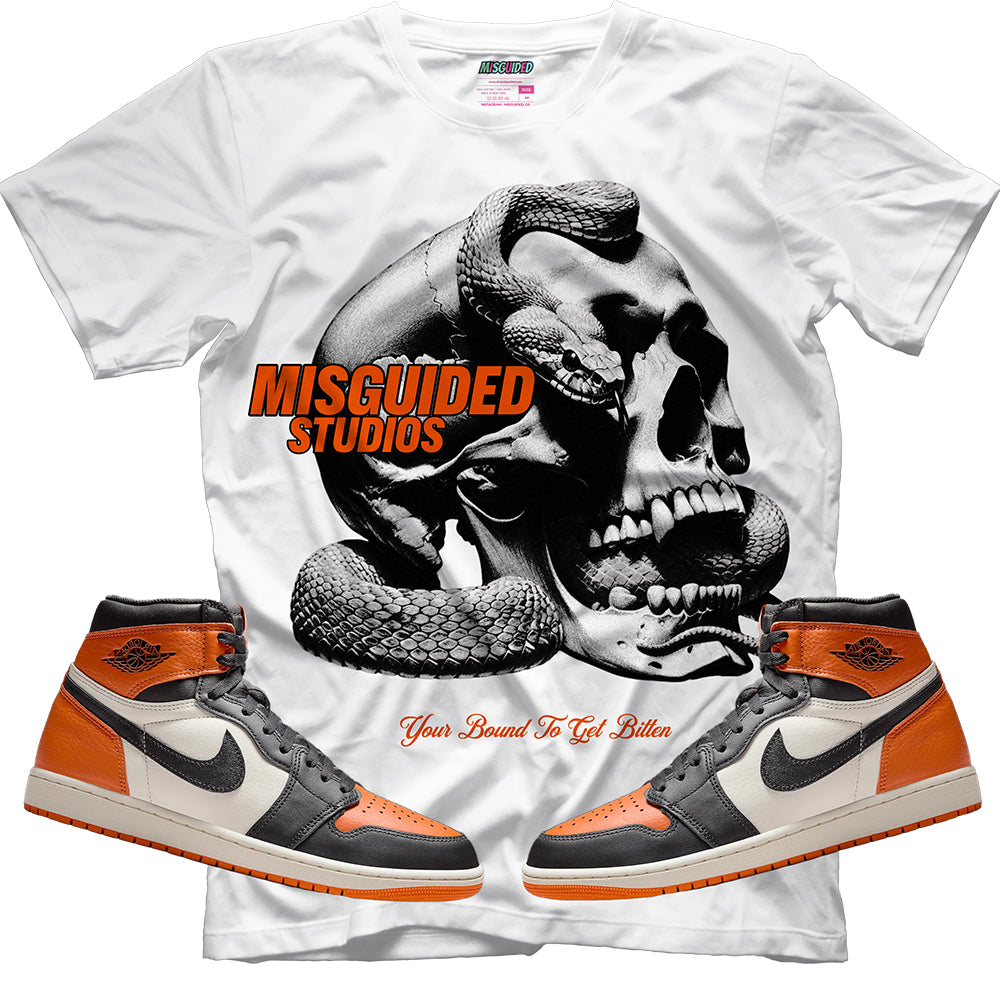 Bound To Get Bitten (Air Jordan 1 Shattered Backboard) T-Shirt