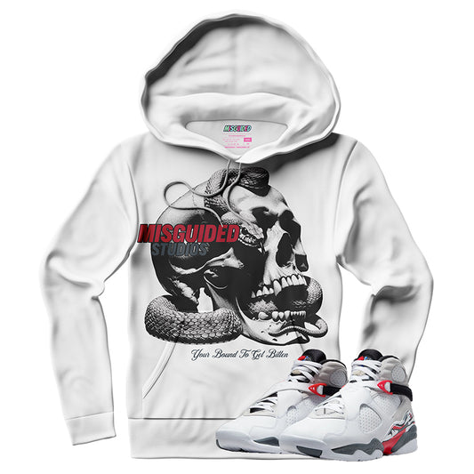 Bound To Get Bitten (Air Jordan 8 Bugs Bunny) Hoodie