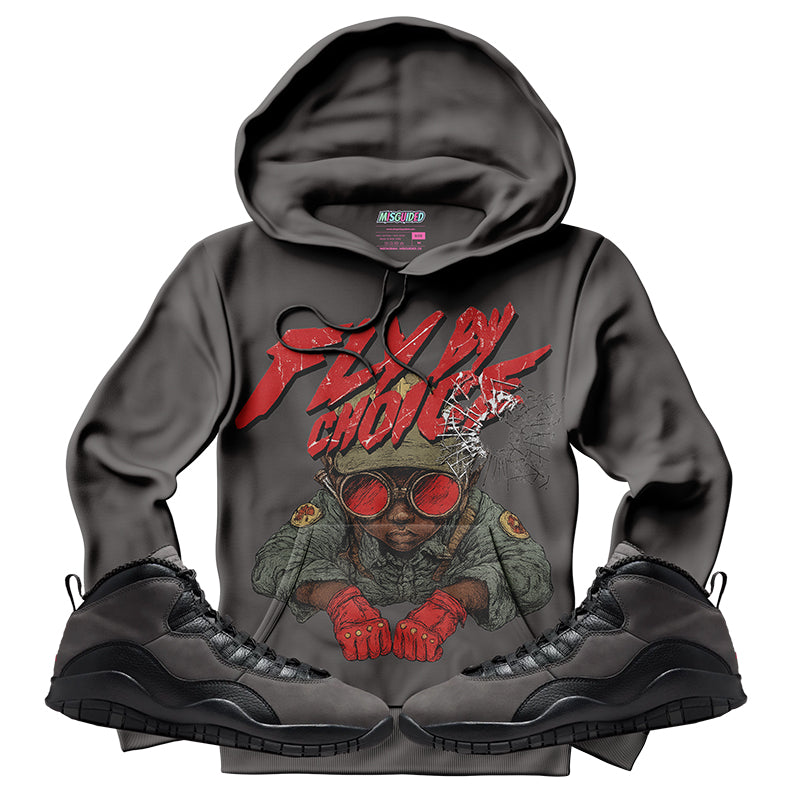 Sudadera con capucha "El amor nunca termina" (Air Jordan 4 Brick By Brick)