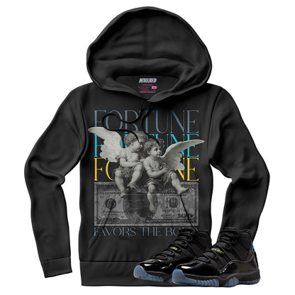 Sudadera con capucha "El amor nunca termina" (Air Jordan 4 Brick By Brick)