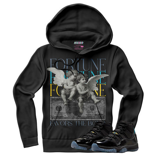 Sudadera con capucha "El amor nunca termina" (Air Jordan 4 Brick By Brick)