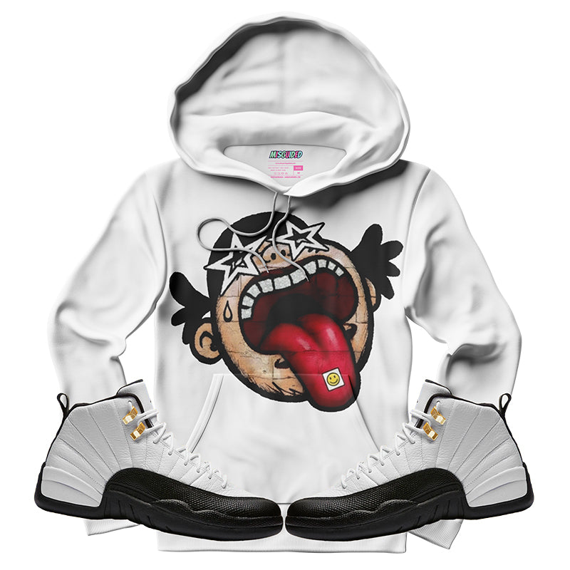 Sudadera con capucha "El amor nunca termina" (Air Jordan 4 Brick By Brick)