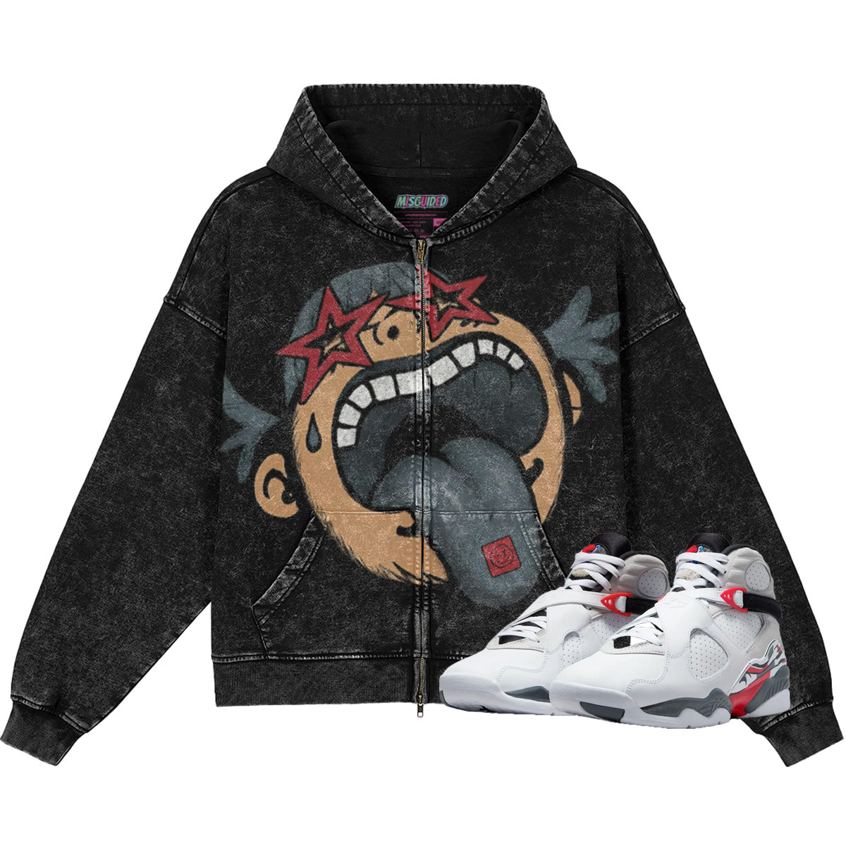 Follow Your Dreams (Air Jordan 8 Bugs Bunny) 440GSM Vintage Snow Wash