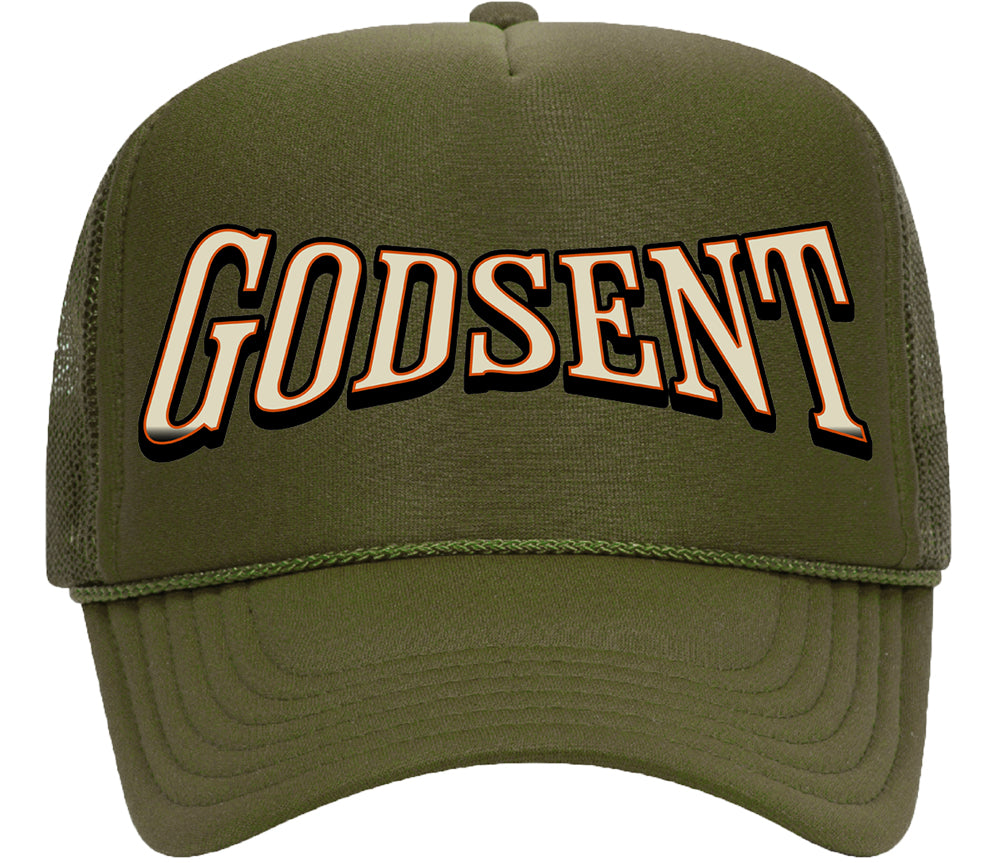 God Sent (Air Jordan 4 Undefeated) Trucker Hat