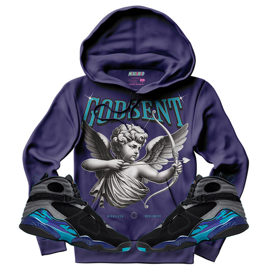 Sudadera con capucha "El amor nunca termina" (Air Jordan 4 Brick By Brick)