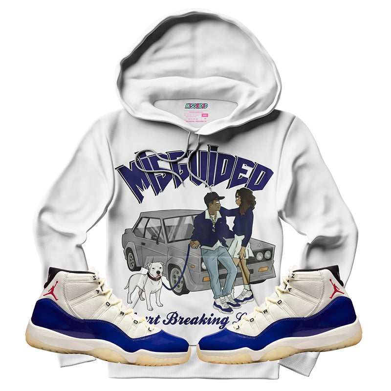 Heart Breaking Lover (Air Jordan 11 Rare Air) Hoodie