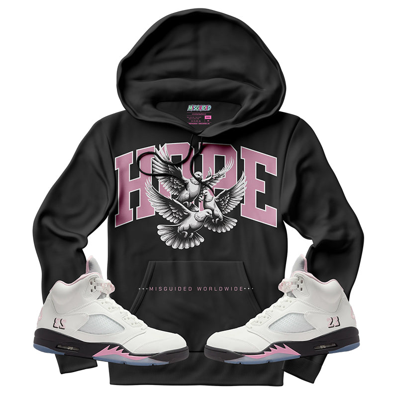 Sudadera con capucha "El amor nunca termina" (Air Jordan 4 Brick By Brick)