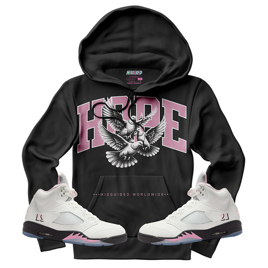 Sudadera con capucha "El amor nunca termina" (Air Jordan 4 Brick By Brick)