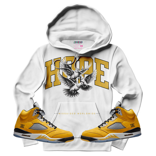 Sudadera con capucha "El amor nunca termina" (Air Jordan 4 Brick By Brick)