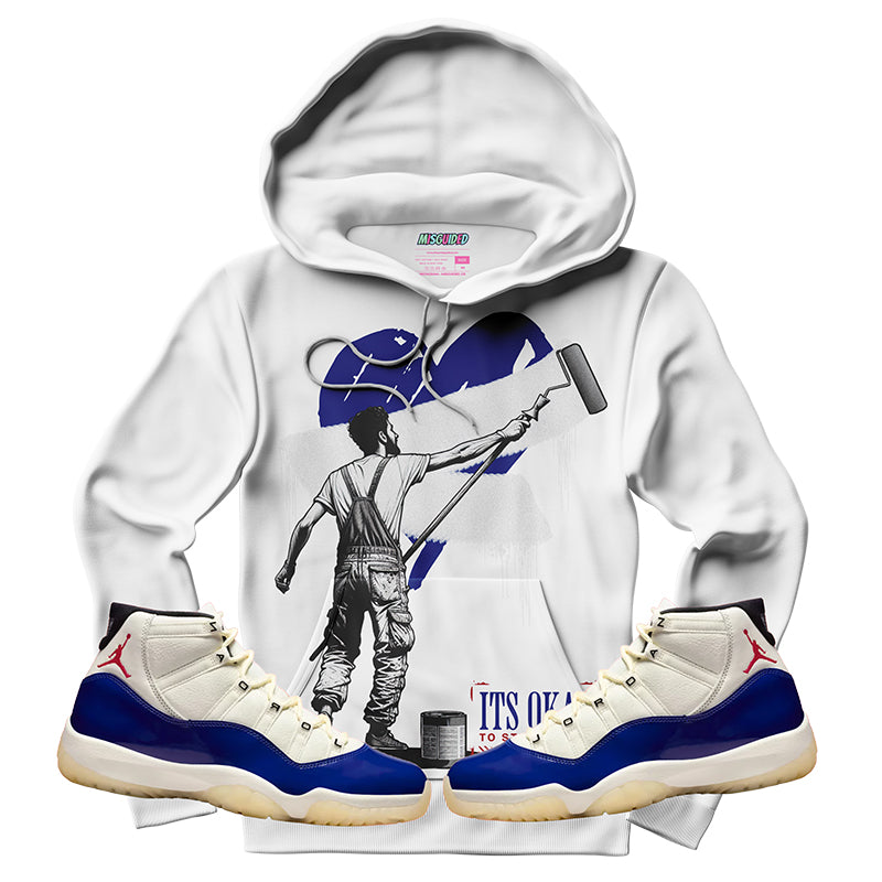 It's Okay To Start Over (Air Jordan 11 Rare Air) Hoodie