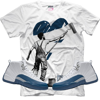 It's Okay To Start Over (Air Jordan 12 French Blue) T-Shirt