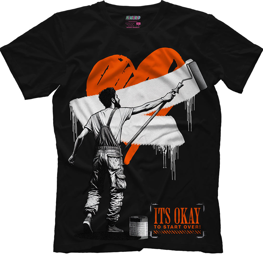 It's Okay To Start Over (Air Jordan 1 Shattered Backboard) T-Shirt