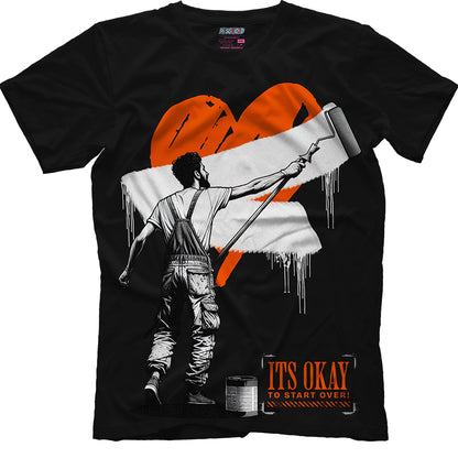 It's Okay To Start Over (Air Jordan 1 Shattered Backboard) T-Shirt