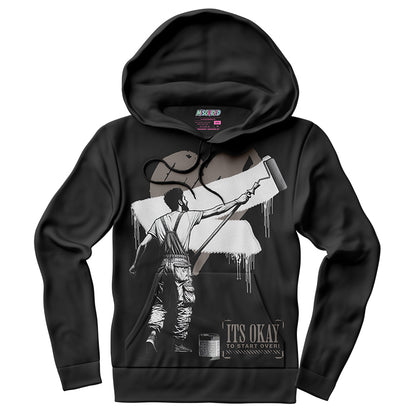 Sudadera con capucha "El amor nunca termina" (Air Jordan 4 Brick By Brick)