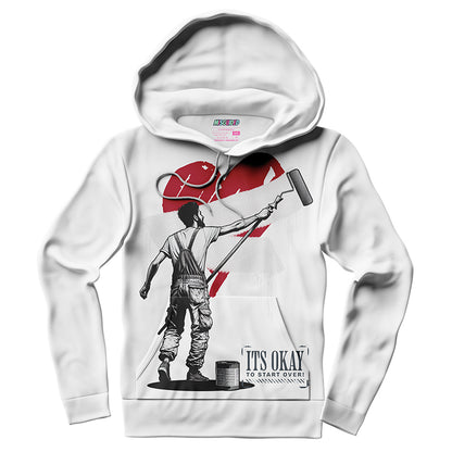 It's Okay To Start Over (Air Jordan 8 Bugs Bunny) Hoodie