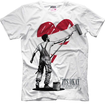 It's Okay To Start Over (Air Jordan 8 Bugs Bunny) T-Shirt