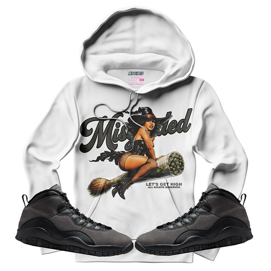 Sudadera con capucha "El amor nunca termina" (Air Jordan 4 Brick By Brick)